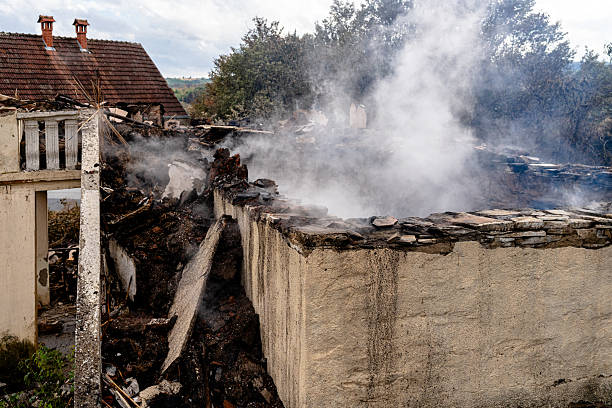 Professional Fire Damage Removal technician working in Glenside, PA